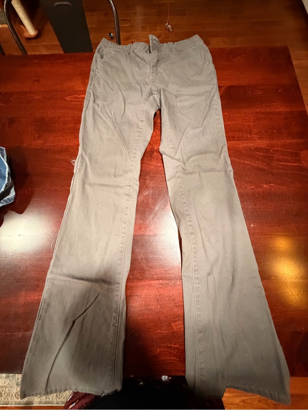 UNIONBAY Women's Gray Flare Jeans - Subtle Bootcut